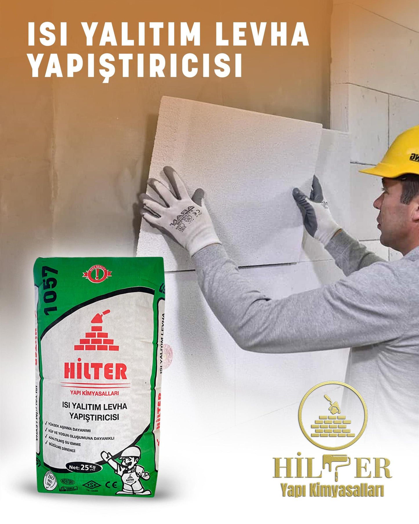 Hilter Isı Yalıtım Levha Yapıştırıcısı