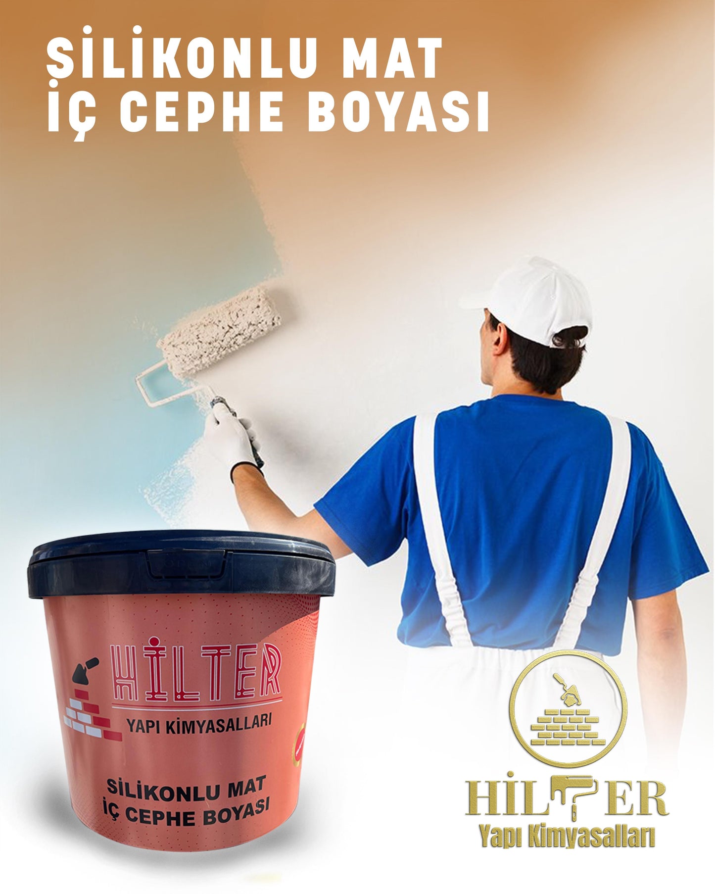 Hilter Silikonlu Mat İç Cephe Boyası
